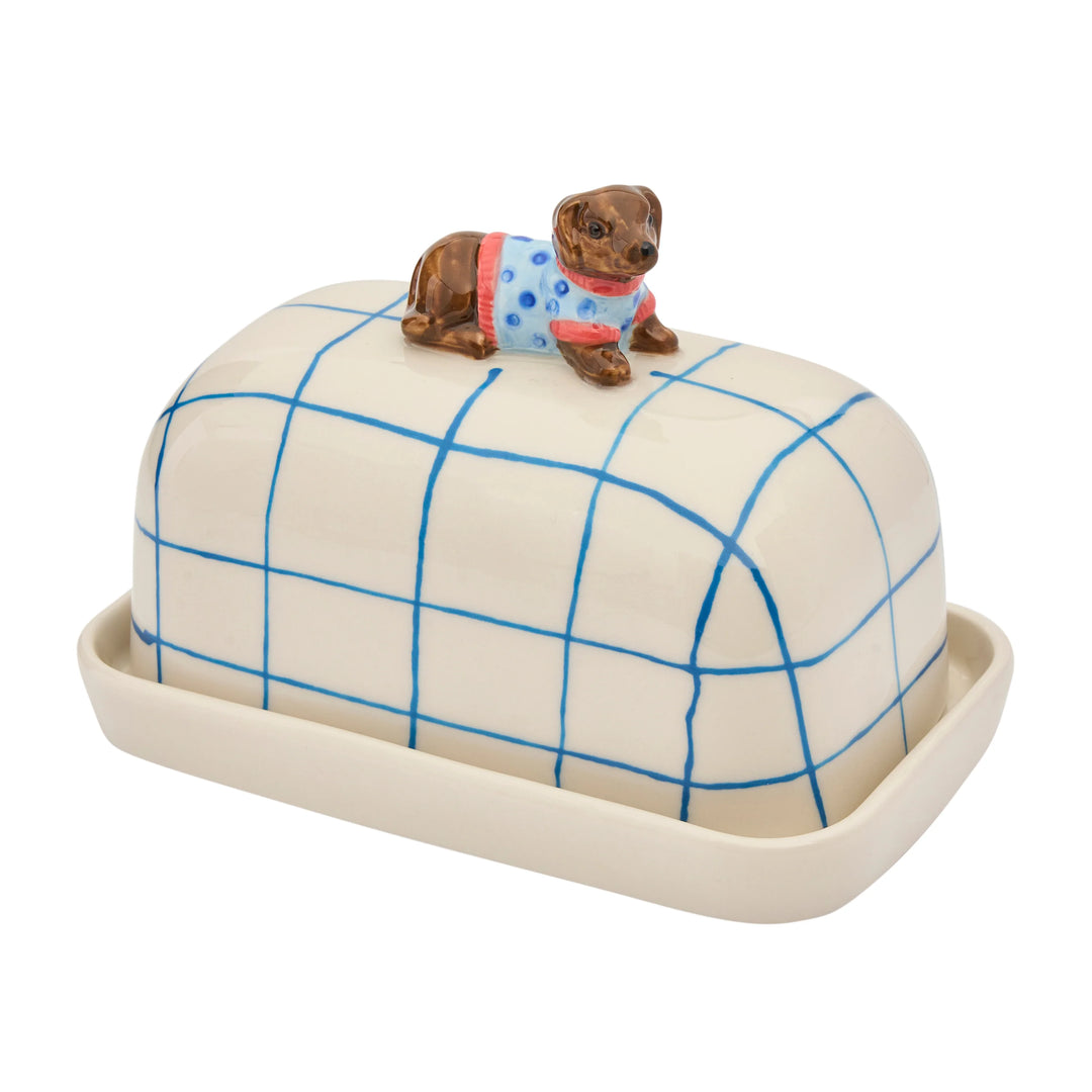 Butter Dish - Dachshund