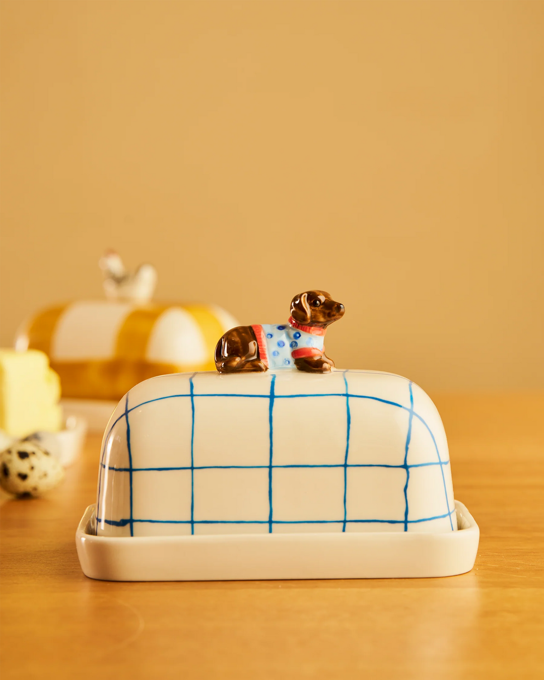 Butter Dish - Dachshund