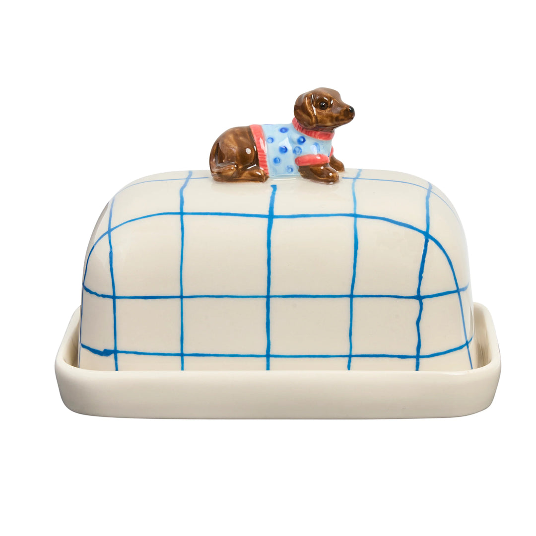 Butter Dish - Dachshund