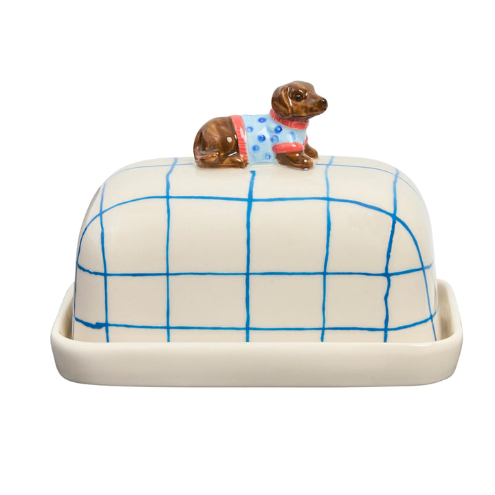 Butter Dish - Dachshund