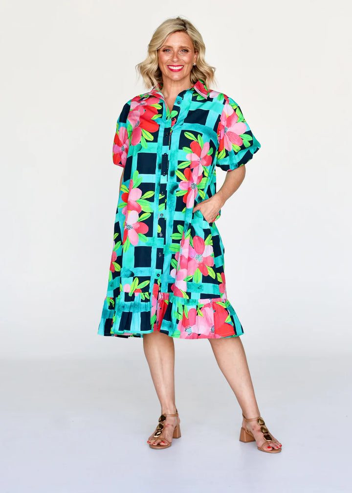 Daisy Dress - Garden Trellis