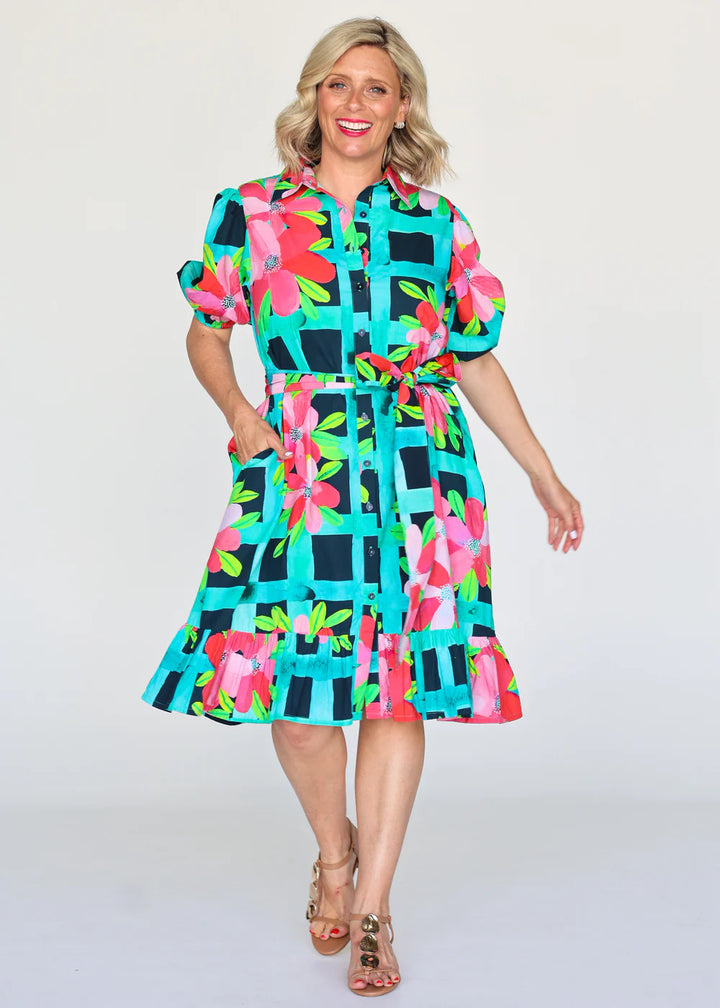 Daisy Dress - Garden Trellis