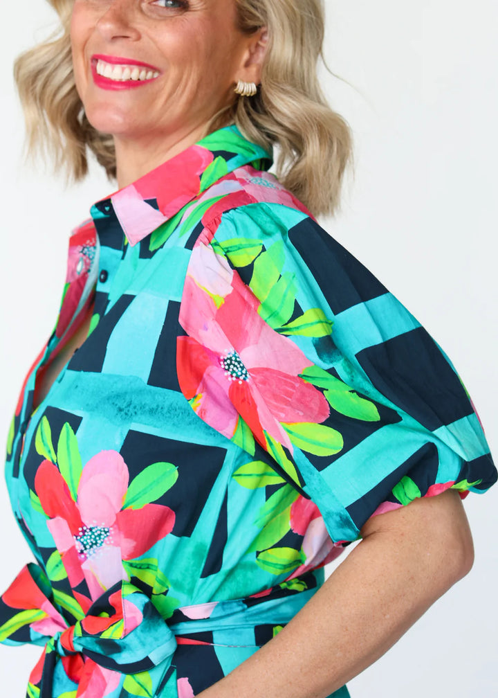 Daisy Dress - Garden Trellis