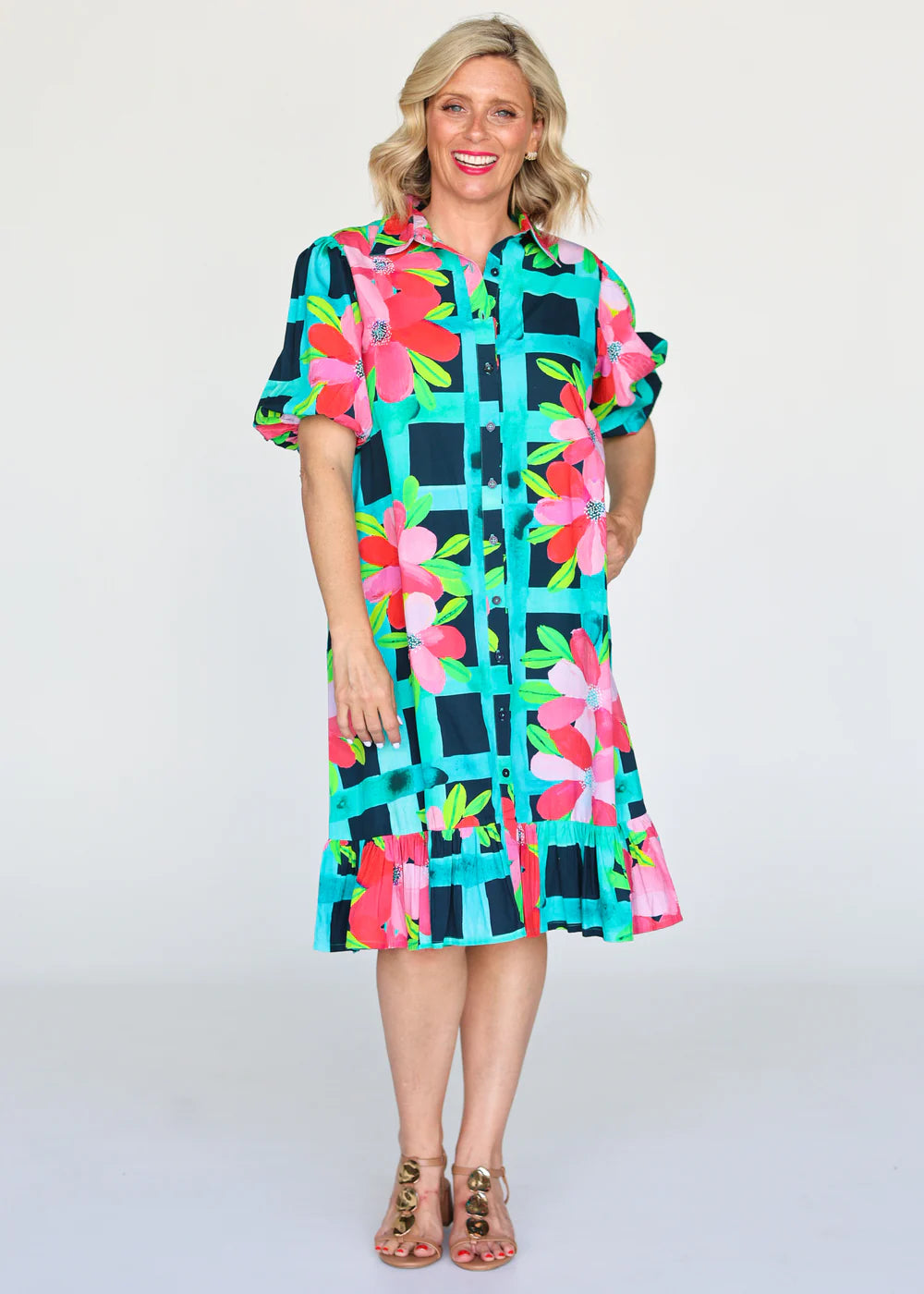 Daisy Dress - Garden Trellis