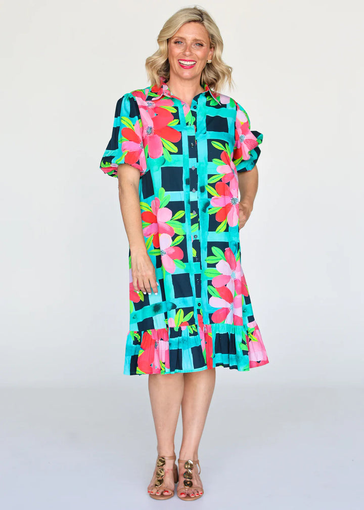 Daisy Dress - Garden Trellis