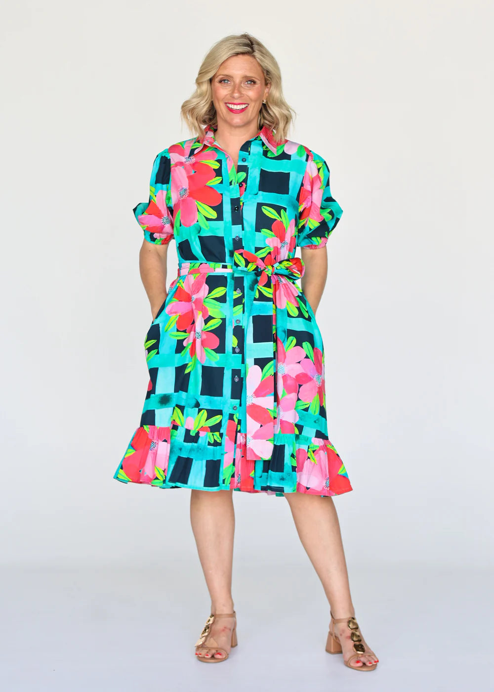 Daisy Dress - Garden Trellis