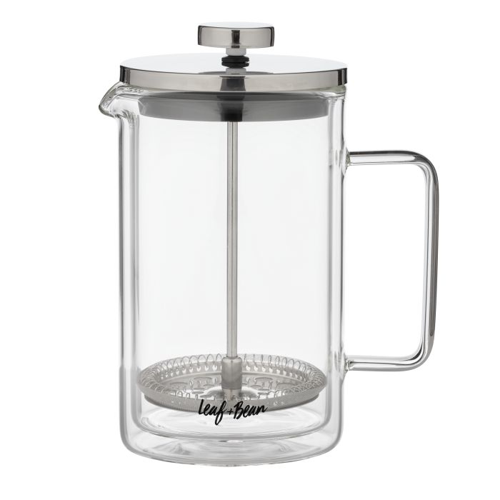 Leaf & Bean Glass French Press -600 ml