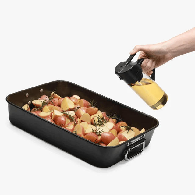 Dreamfarm Oileroo Lite - Black & Plastic Bottle