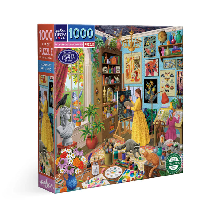 eeBoo 1000 Pc Puzzle - Alchemist's Art Studio