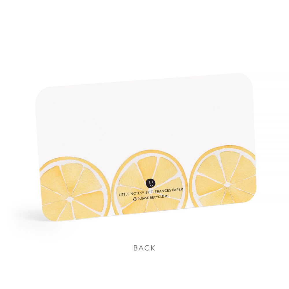 Little Notes - Lemon