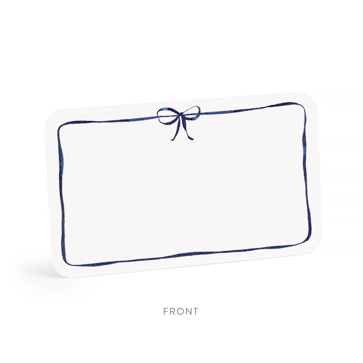 Little Notes - Navy Bow