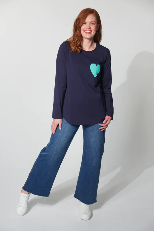 Namsos LS T-Shirt - Midnight