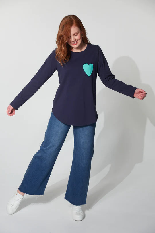 Namsos LS T-Shirt - Midnight