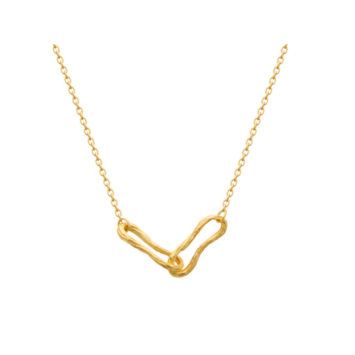 Eterna Interlink Necklace - Gold