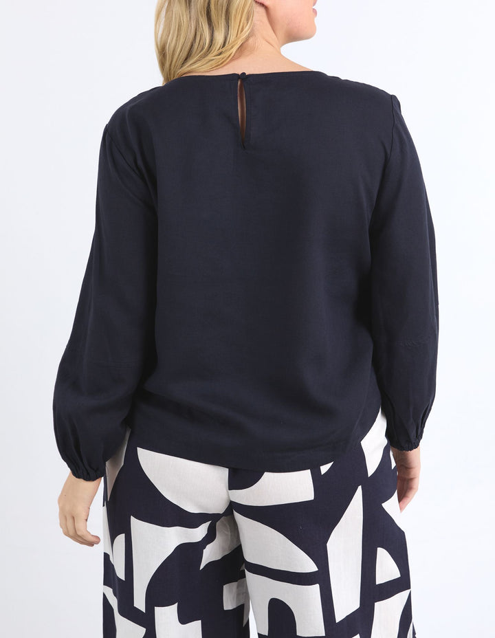 Elm Rosa Top - Midnight