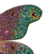 Large Zara Jewel Butterfly Clip - Blue
