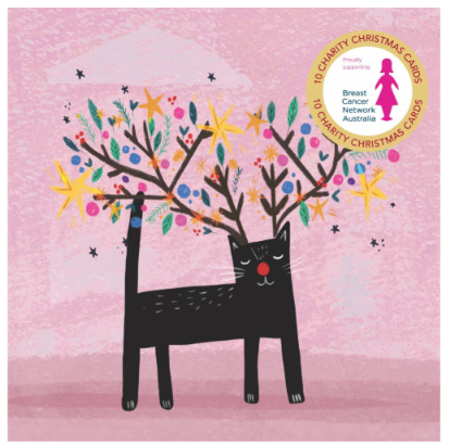 BCNA Festive Cat - Charity Christmas Card Pack