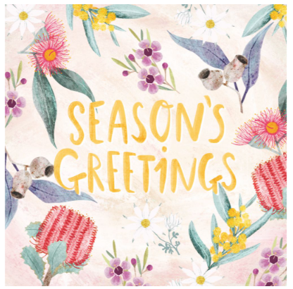 BCNA Festive Flora - Charity Christmas Card Pack