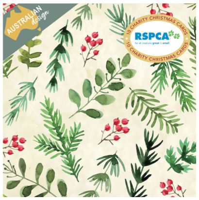 RSPCA Festive Pattern  - Charity Christmas Card Pack