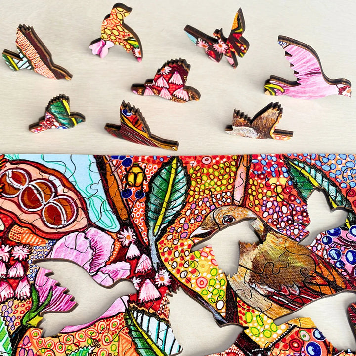 Wooden Jigsaw - Golden Whistler 283pc