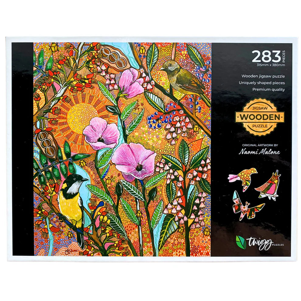 Wooden Jigsaw - Golden Whistler 283pc