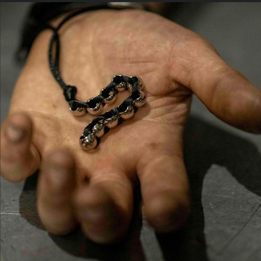 Hand Caterpillar Fidget - Black