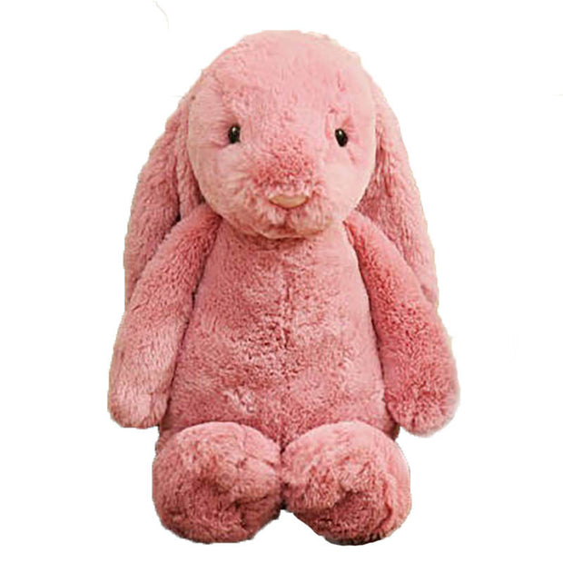Hello Chester Soft Plush Toy - Dark Pink Bunny