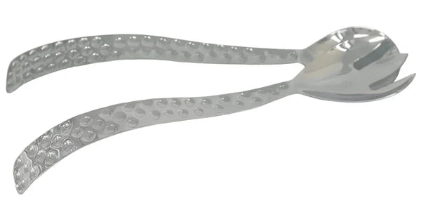 Hammered Handle Salad Servers