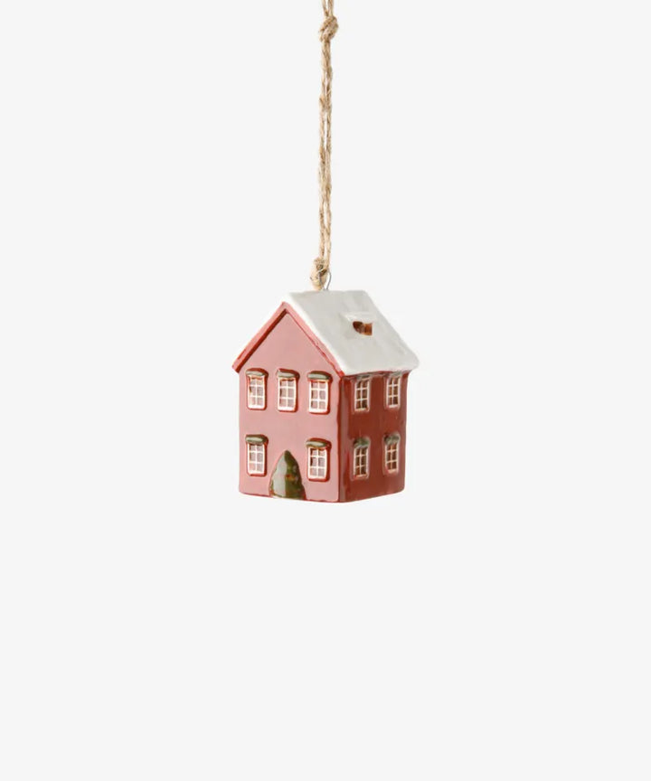 Hanging Mini House Red