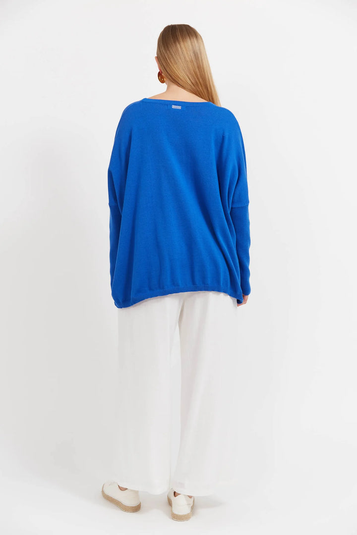 Haven Jumper - Cobalt -One Size