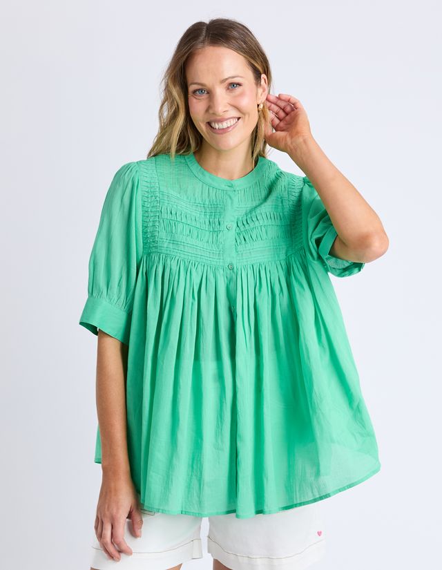 Elm Monty S/S Shirt – Gumdrop Green