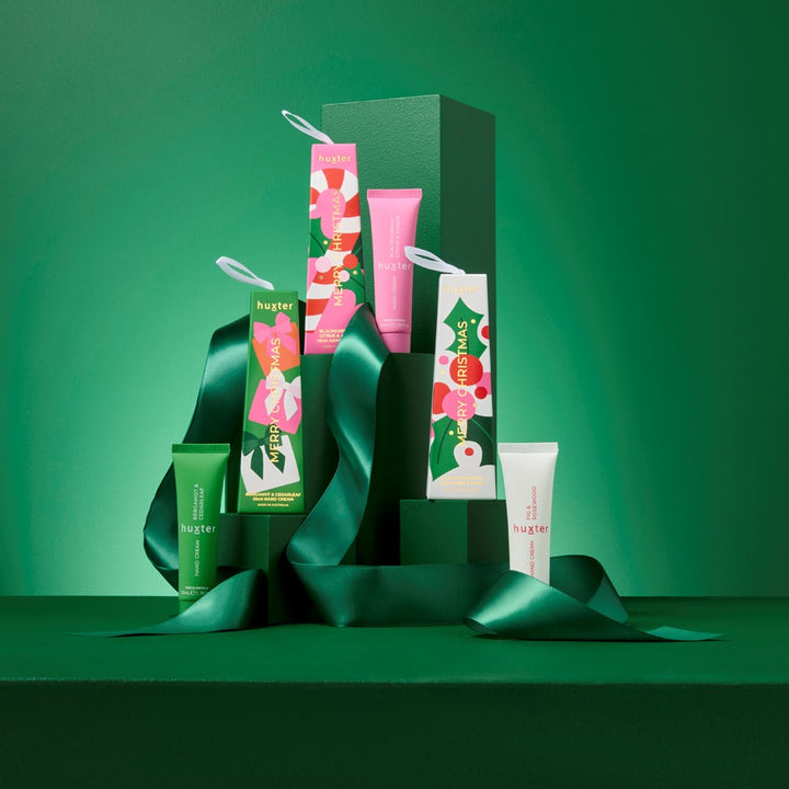 Hanging Hand Cream - Christmas Flowers