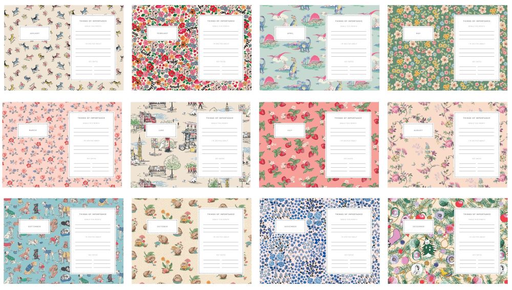 Cath Kidston 2026 A5 Diary-Bille and Friends
