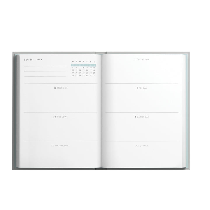 2027 Kaleido A5 Hard Cover Diary-Fungi