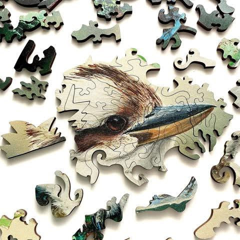 Wooden Puzzle - 202 pieces - Kookaburra