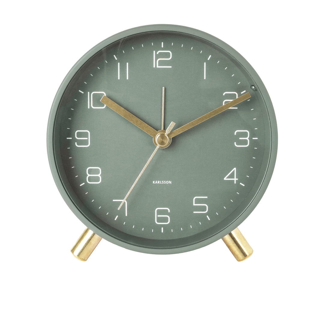 Karlsson Lofty Alarm Clock - Green