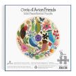 Avian Friends Round Puzzle - 1000 pc