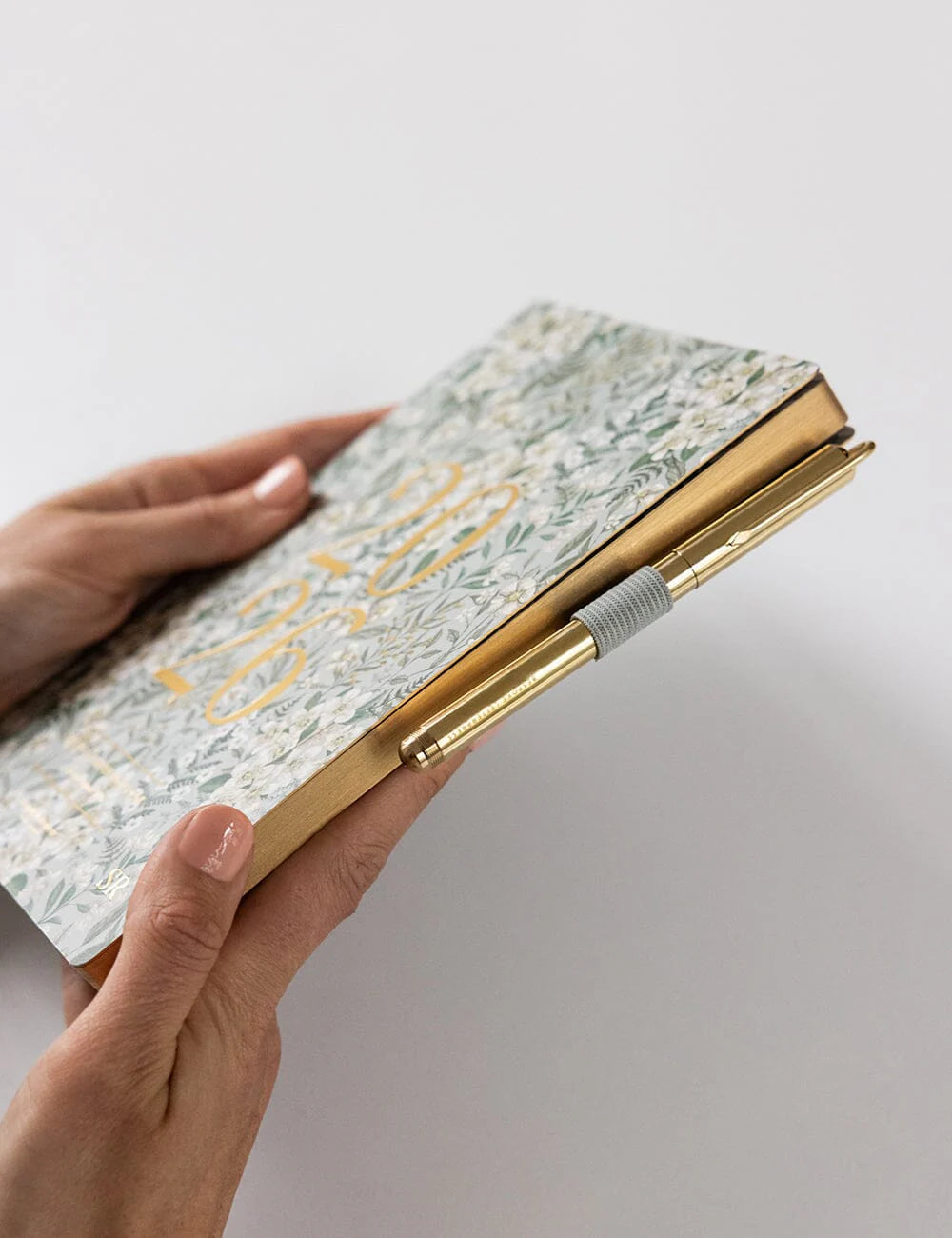 2026 Weekly Planner Notebook - Ivory Garden