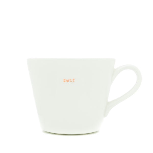 #WTF - 350ml Porcelain Mug - Keith Brymer Jones