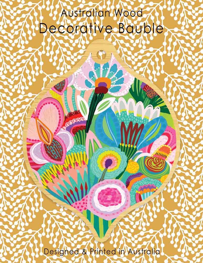 Kirsten Katz Wooden Baubles