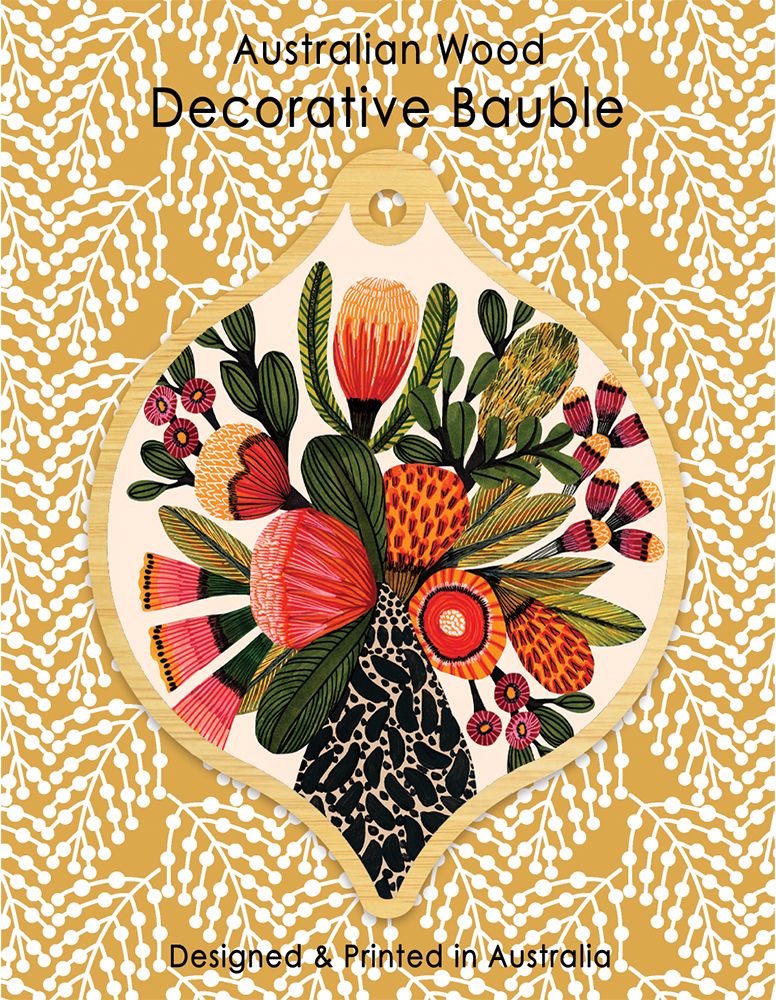 Kirsten Katz Wooden Baubles