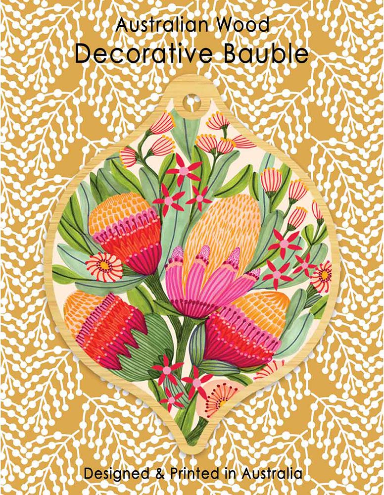 Kirsten Katz Wooden Baubles
