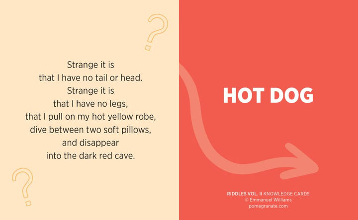 Knowledge Cards - Riddles - Vol. II
