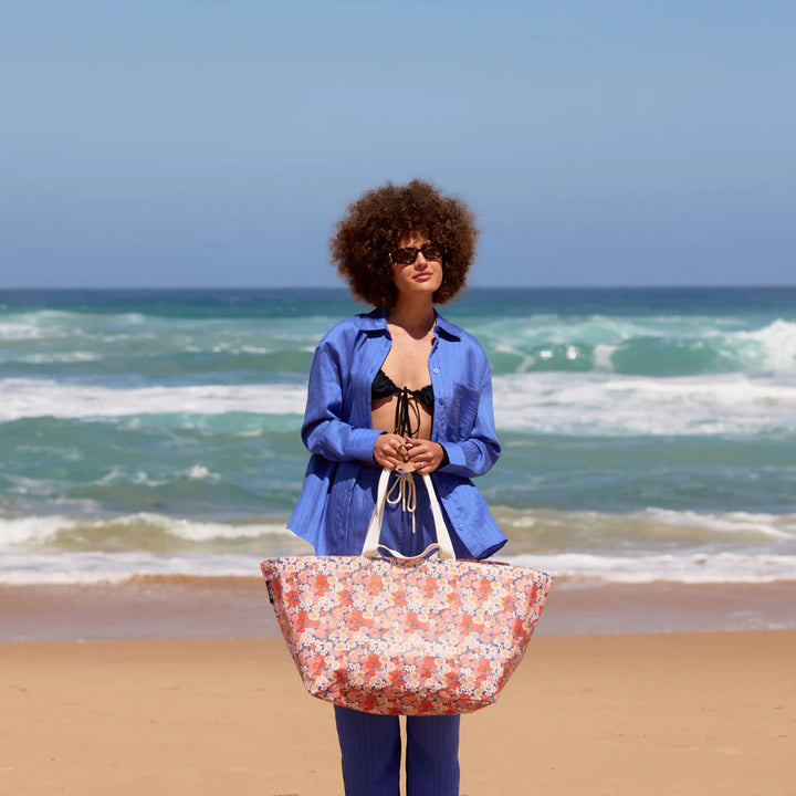 Beach Bag Field of Flowers