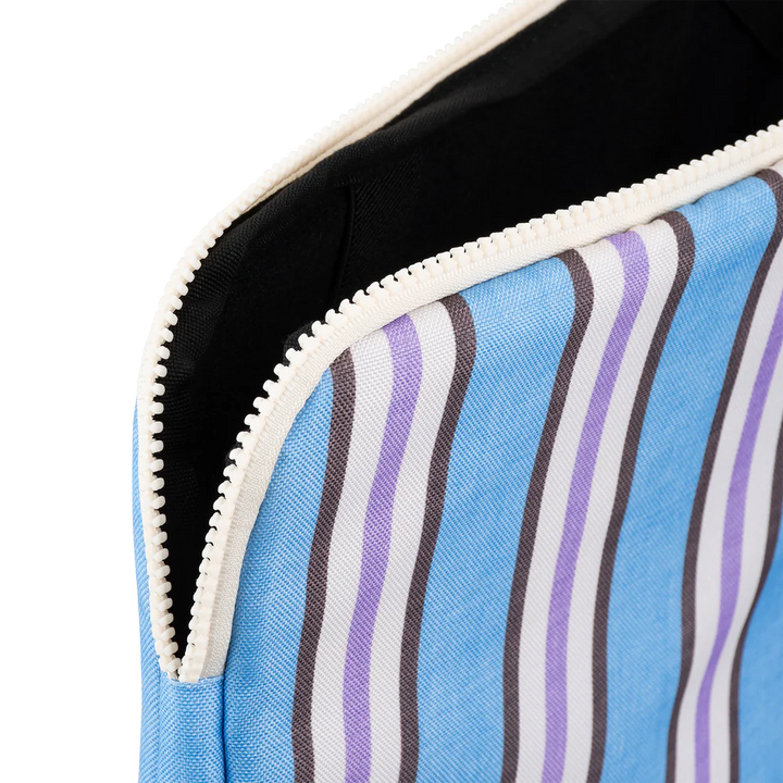 Laptop Case Choc Blue Stripe