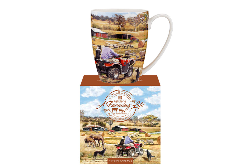 Ashdene A Farming Life Farmers Best Friend Mug