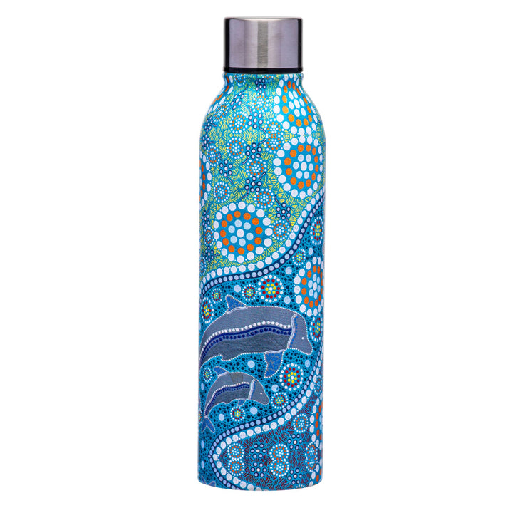 Maarakool Art Dolphins Dreaming Drink Bottle