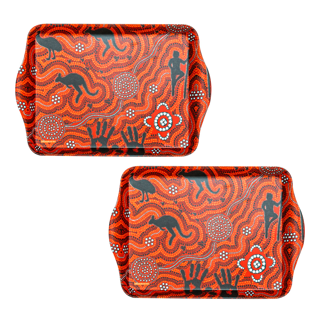 Ashdene Maarakool Art Firestick Farming 2pk Scatter Tray
