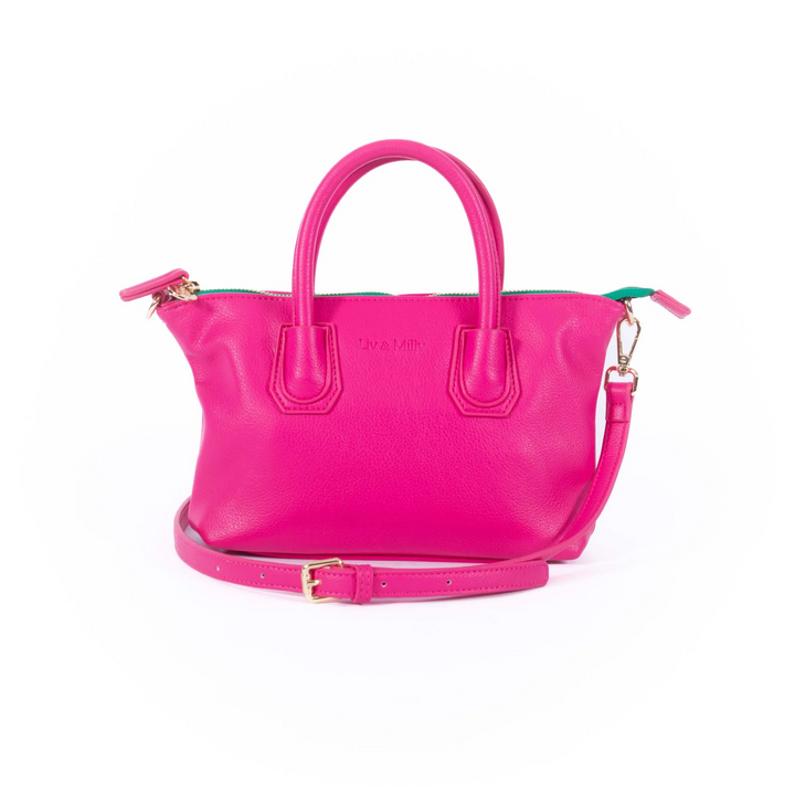 Mini Charlotte Crossbody Bag - Pink