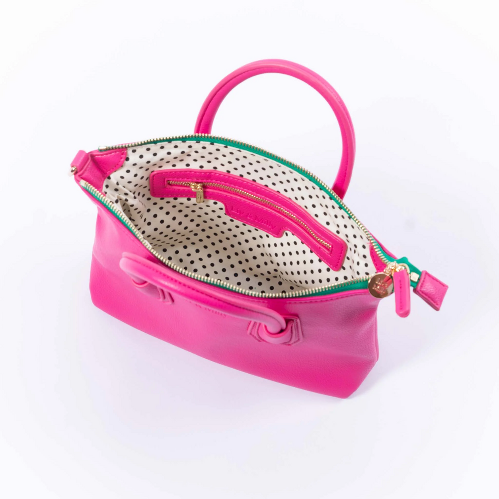 Mini Charlotte Crossbody Bag - Pink